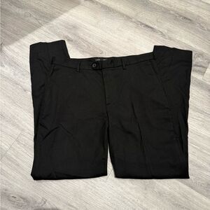 Banana Republic Mens Classic Tailored Fit Black Dress Pants